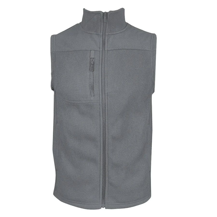Chaleco Sin Mangas Micropolar Liso Chilla Hombre