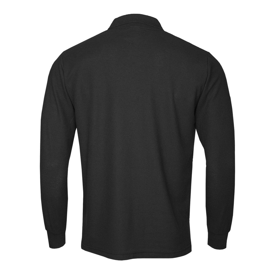 Polera Algodón Pique Manga Larga Velox Hombre