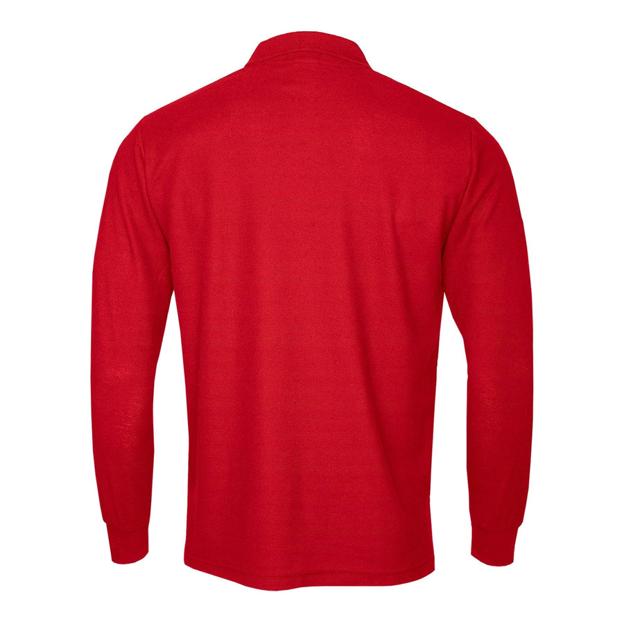 Polera Algodón Pique Manga Larga Velox Hombre