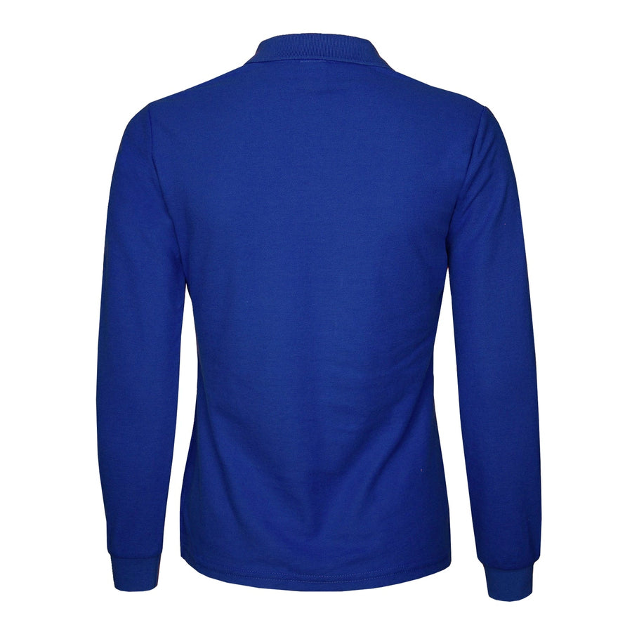 Polera Algodón Pique Manga Larga Velox Mujer