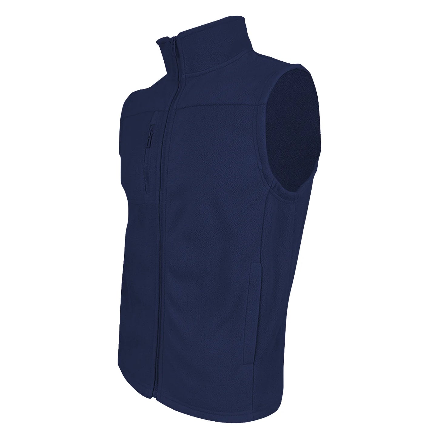 Chaleco Sin Mangas Micropolar Liso Chilla Hombre