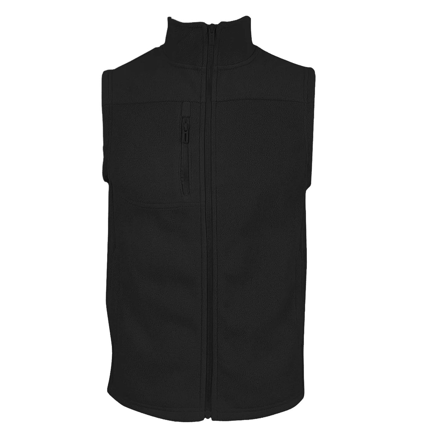 Chaleco Sin Mangas Micropolar Liso Chilla Hombre