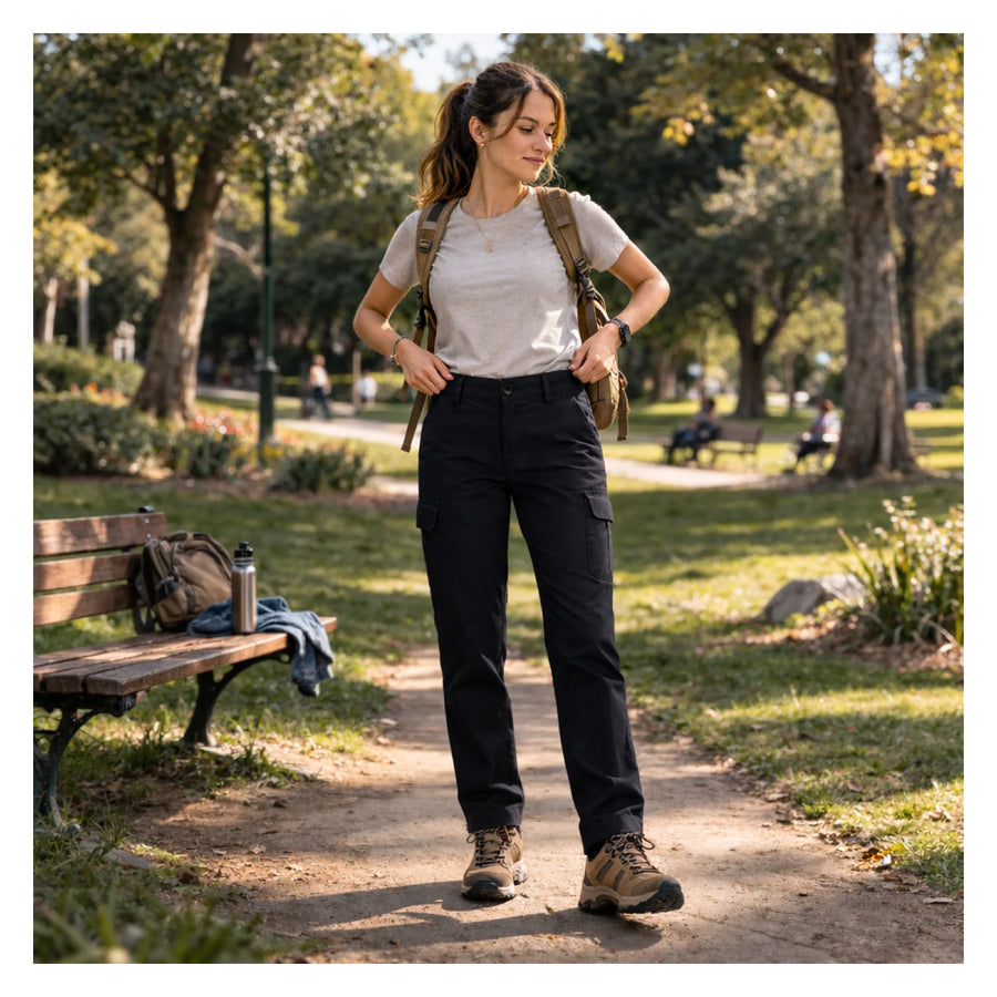 Pantalón Cargo Casual Velox Essential Mujer