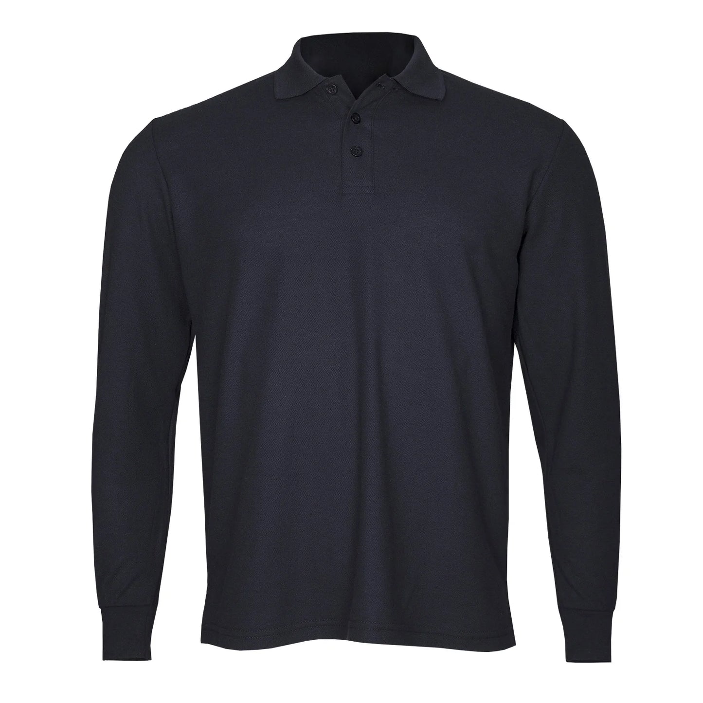 Polera Algodón Pique Manga Larga Velox Hombre