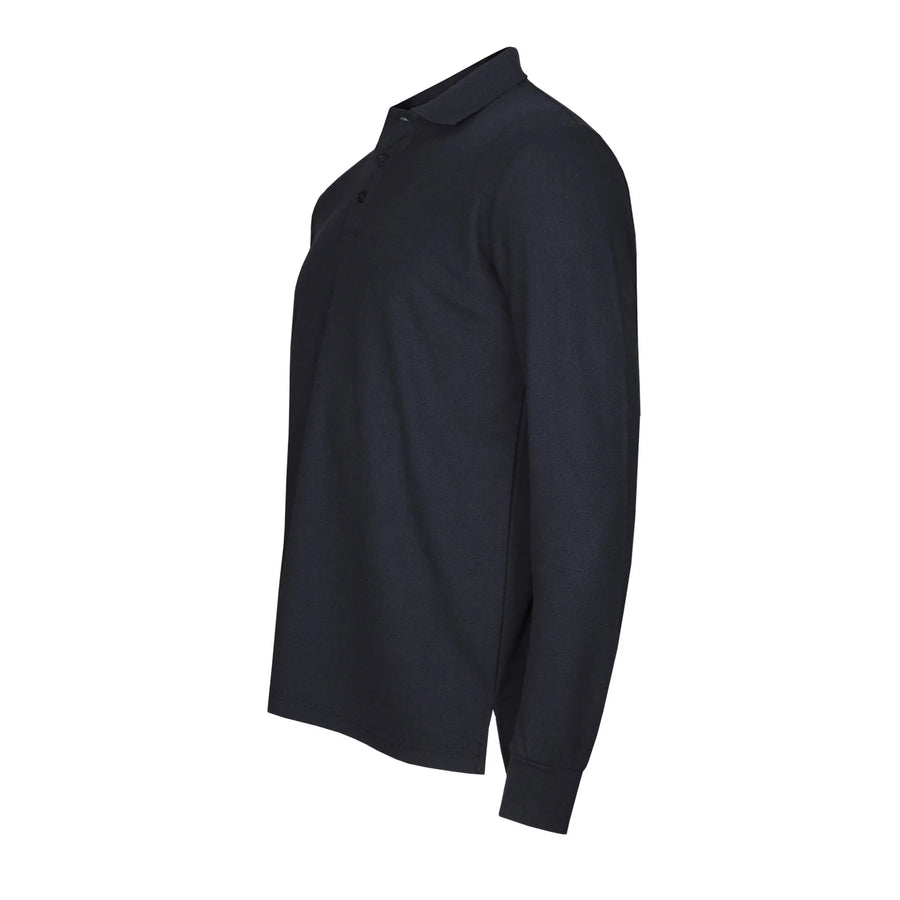 Polera Algodón Pique Manga Larga Velox Hombre