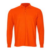 Polera Algodón Pique Manga Larga Velox Hombre
