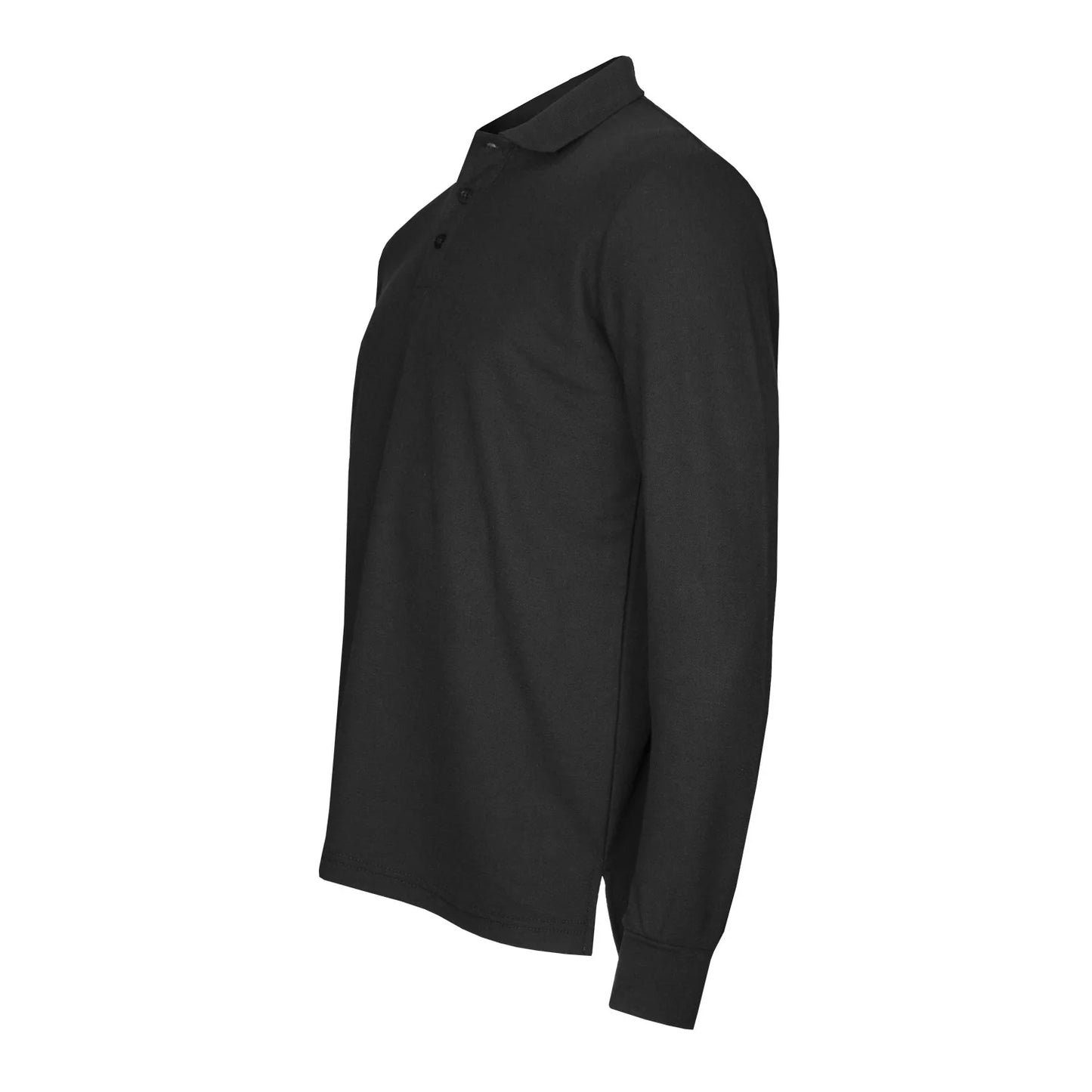 Polera Algodón Pique Manga Larga Velox Hombre