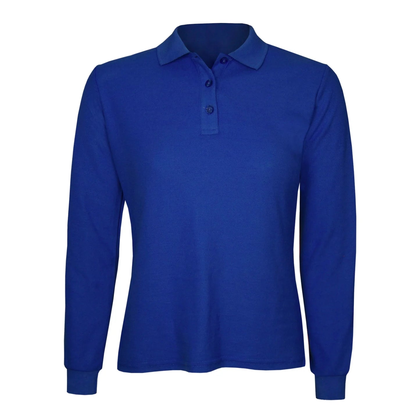 Polera Algodón Pique Manga Larga Velox Mujer
