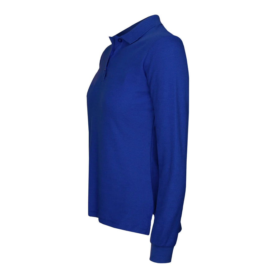 Polera Algodón Pique Manga Larga Velox Mujer