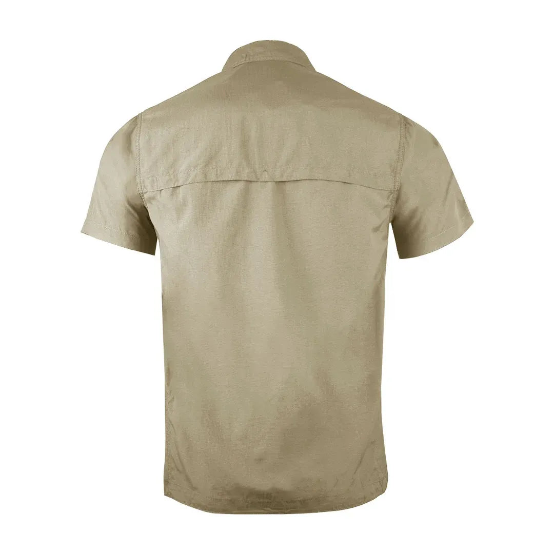 Camisa Outdoor Manga Corta UPF50 Ripstop Fénec Hombre