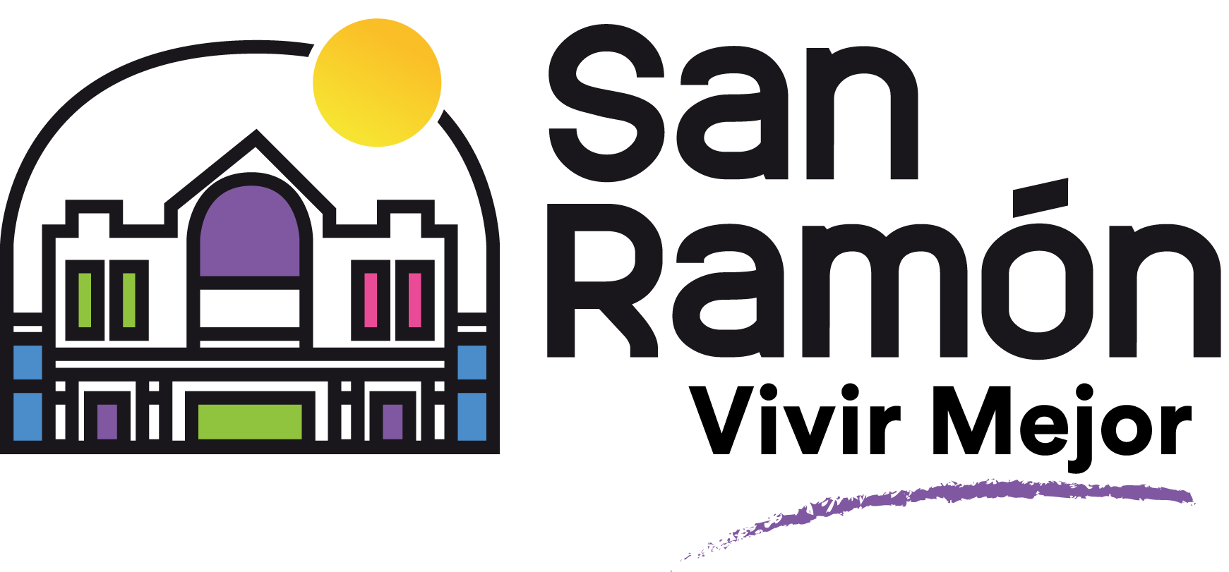 Logotipo de Ilustre Municipalidad de San Ramón — Vivir Mejor