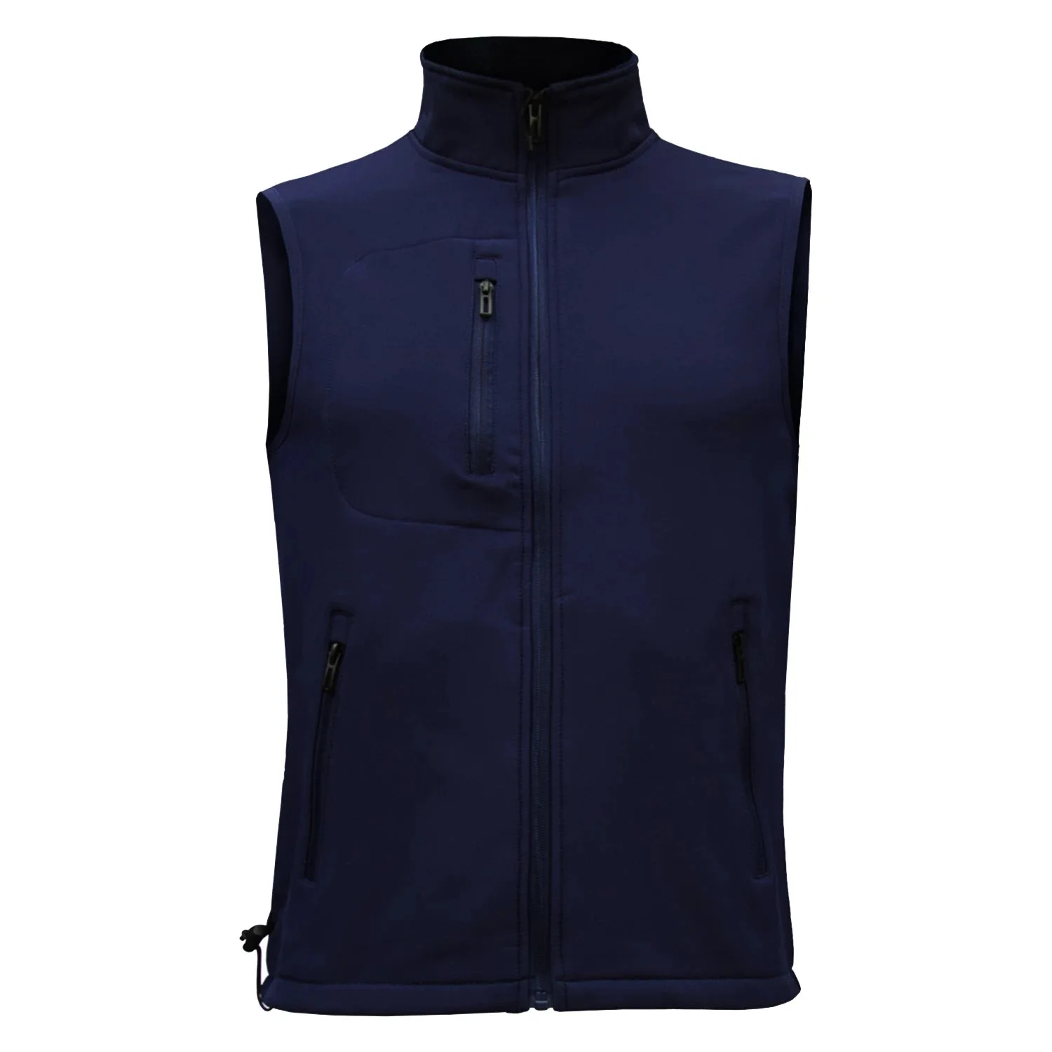 CHAQUETA SIN MANGA SOFTSHELL HOMBRE en color Azul Oscuro