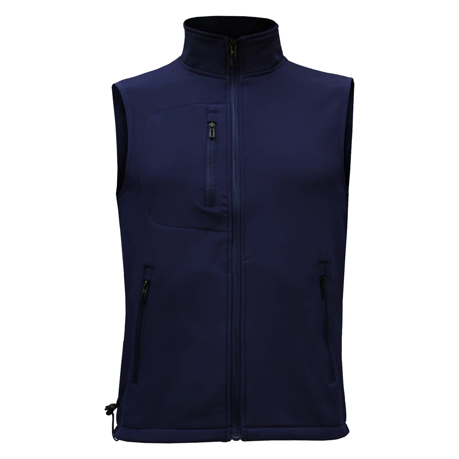 CHAQUETA SIN MANGA SOFTSHELL HOMBRE en color Azul Oscuro